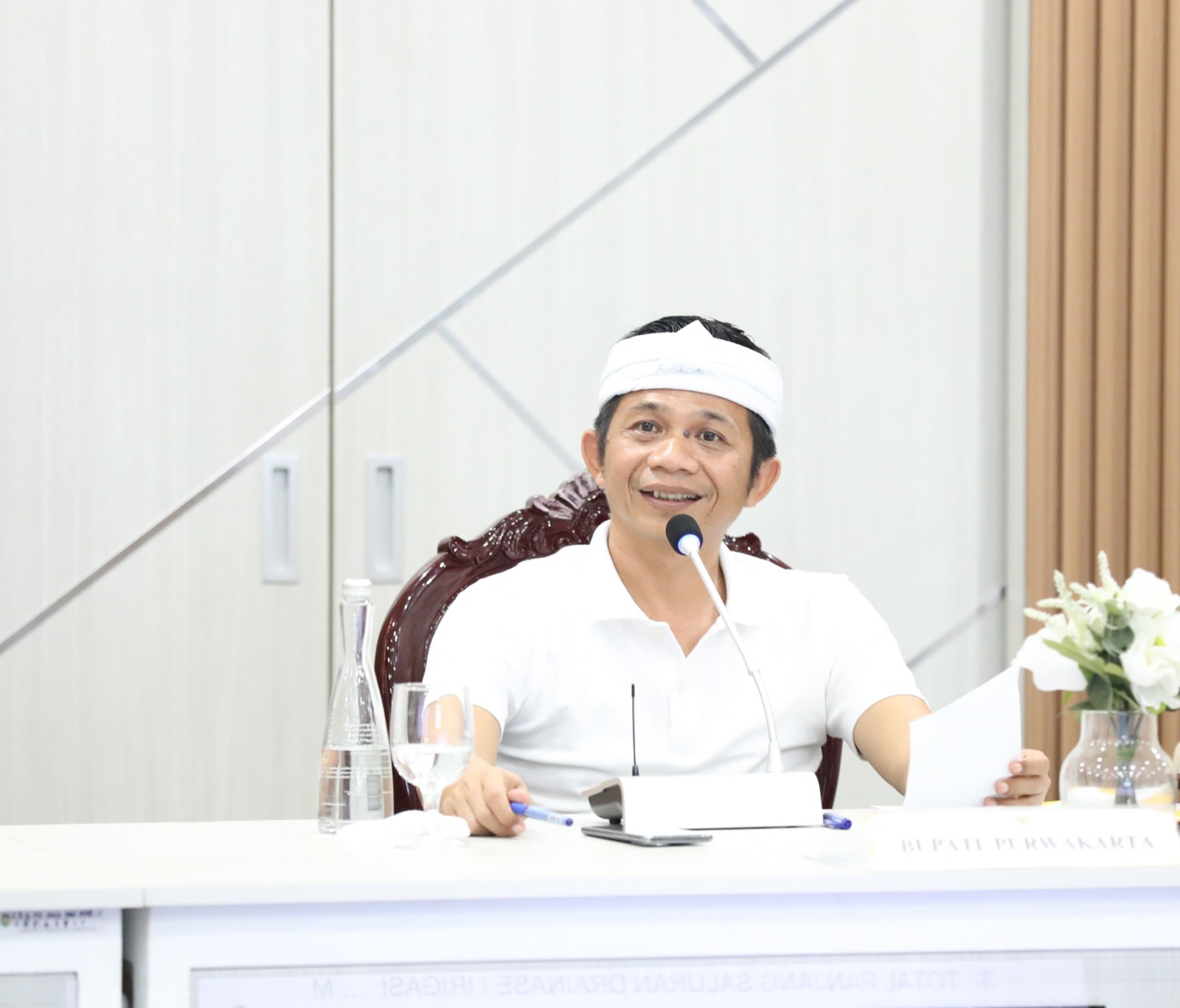 Bupati Purwakarta Om Zein Minta Maaf Keterlambatan Pencairan Siltap Perangkat Desa, Pastikan Cair Hari Ini Paling Telat Besok