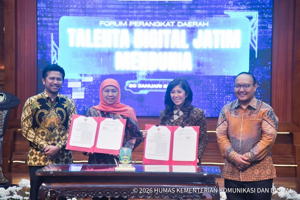 Komdigi – Pemprov Jatim Siap Latih Pelajar hingga ASN jadi Talenta Digital