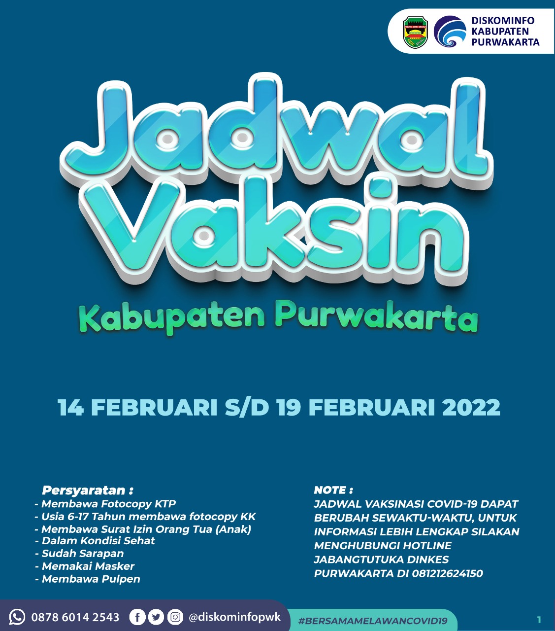 Jadwal Vaksin Covid-19