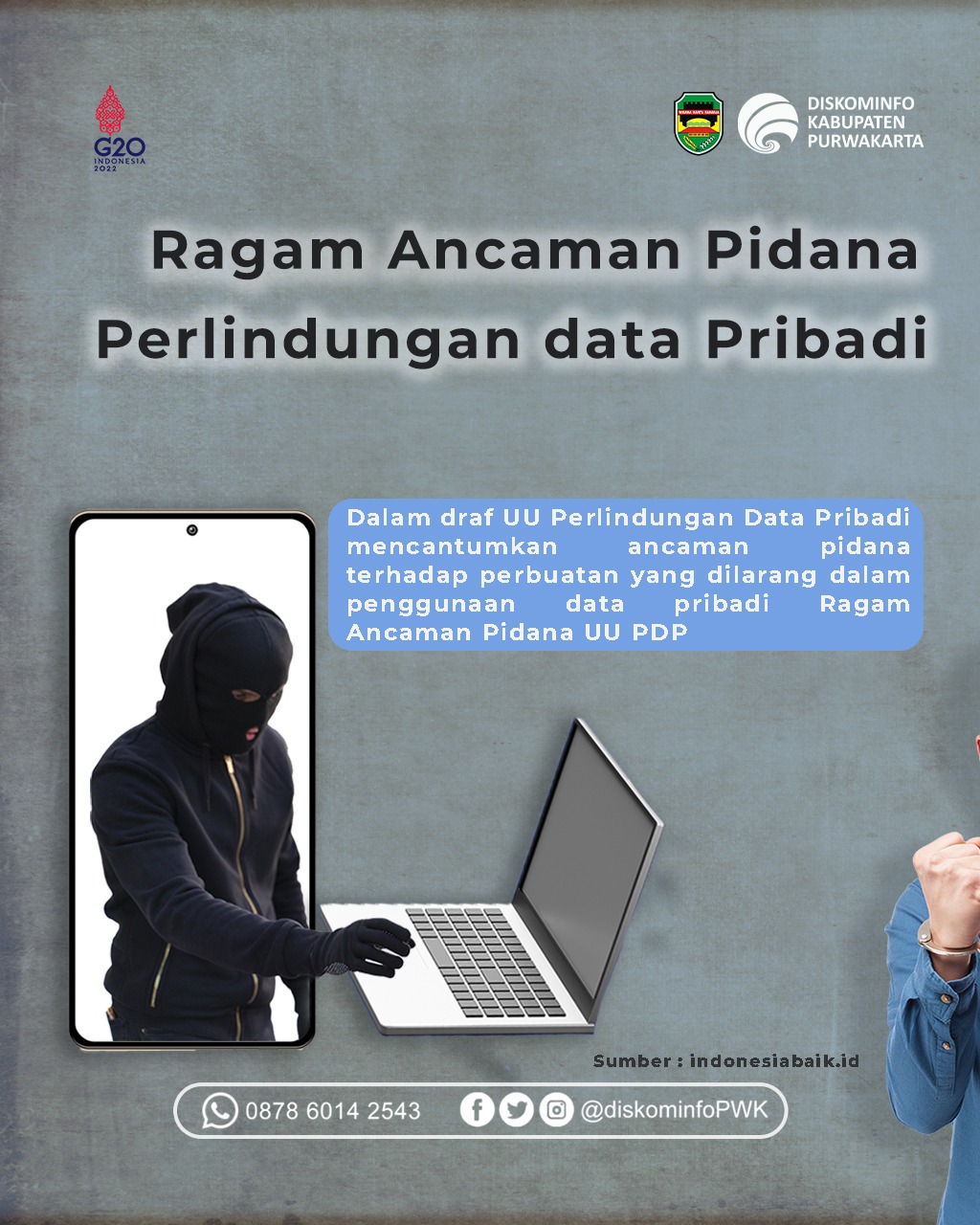 Ragam Ancaman Pidana Perlindungan data Pribadi