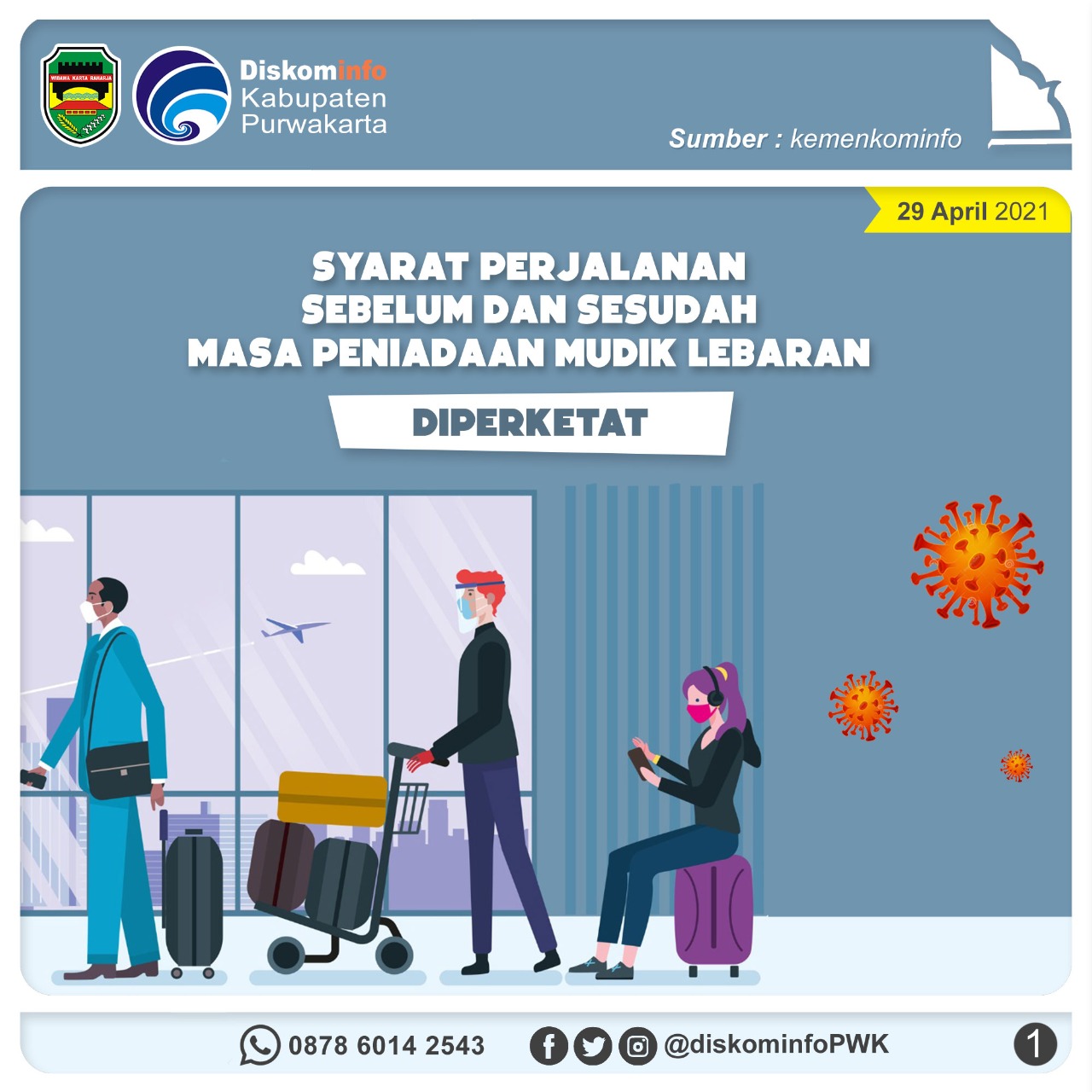 Syarat Perjalanan Sebelum dan Sesudah Masa Peniadaan Mudik Lebaran Diperketat