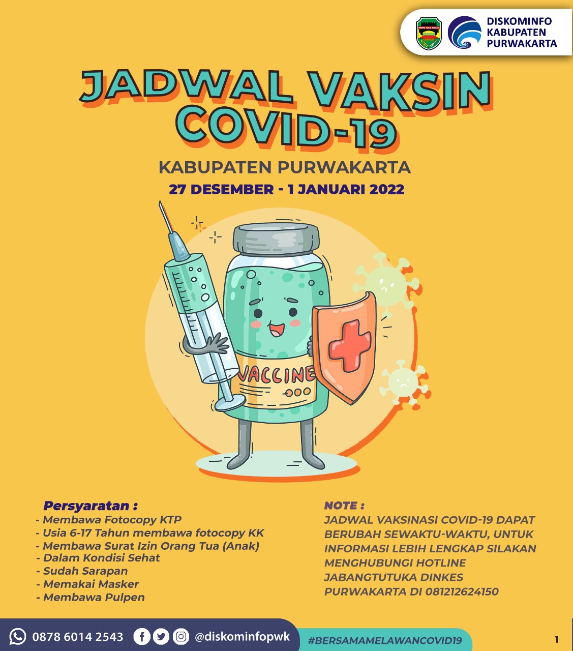 Jadwal Vaksin Covid-19