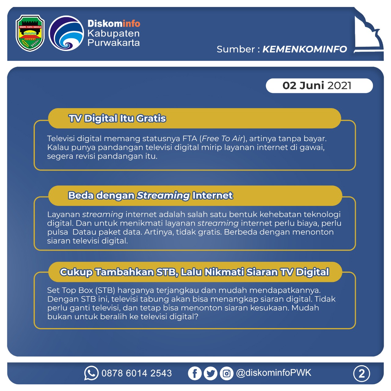 TV Digital itu Gratis