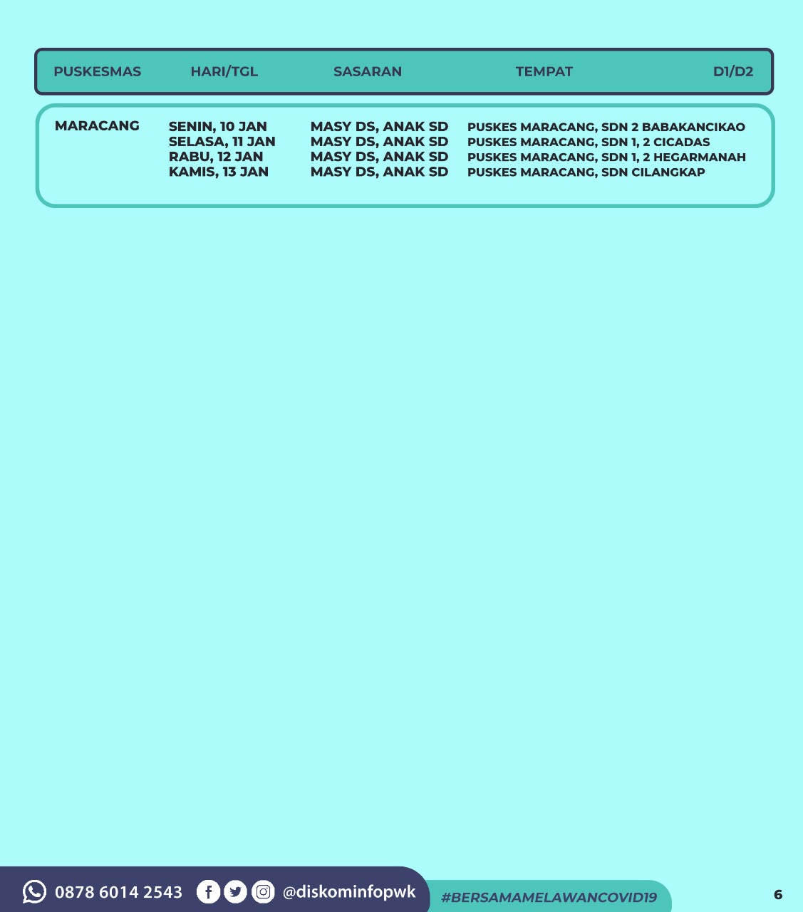 Jadwal Vaksin Covid-19