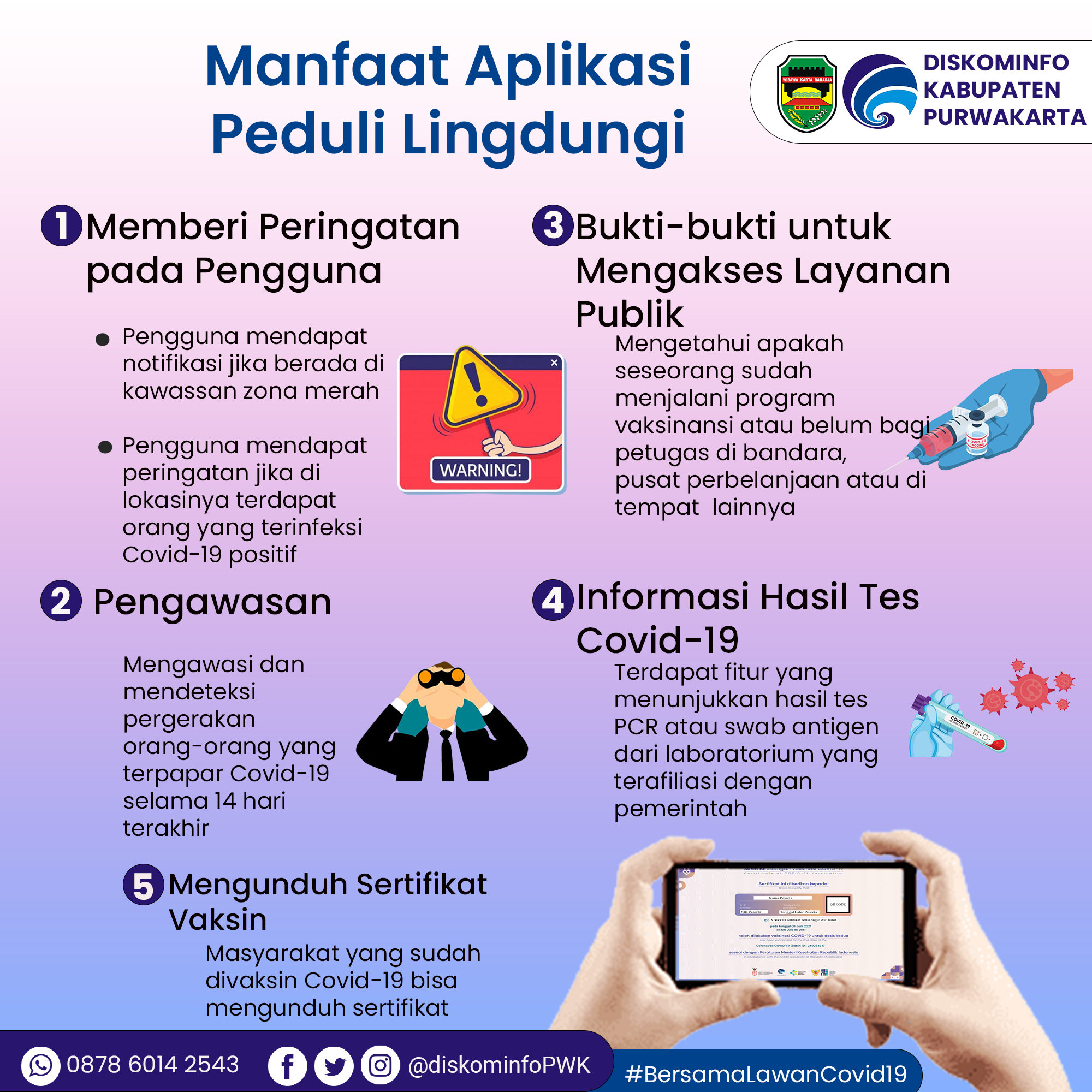 Manfaat Aplikasi Peduli Lindungi