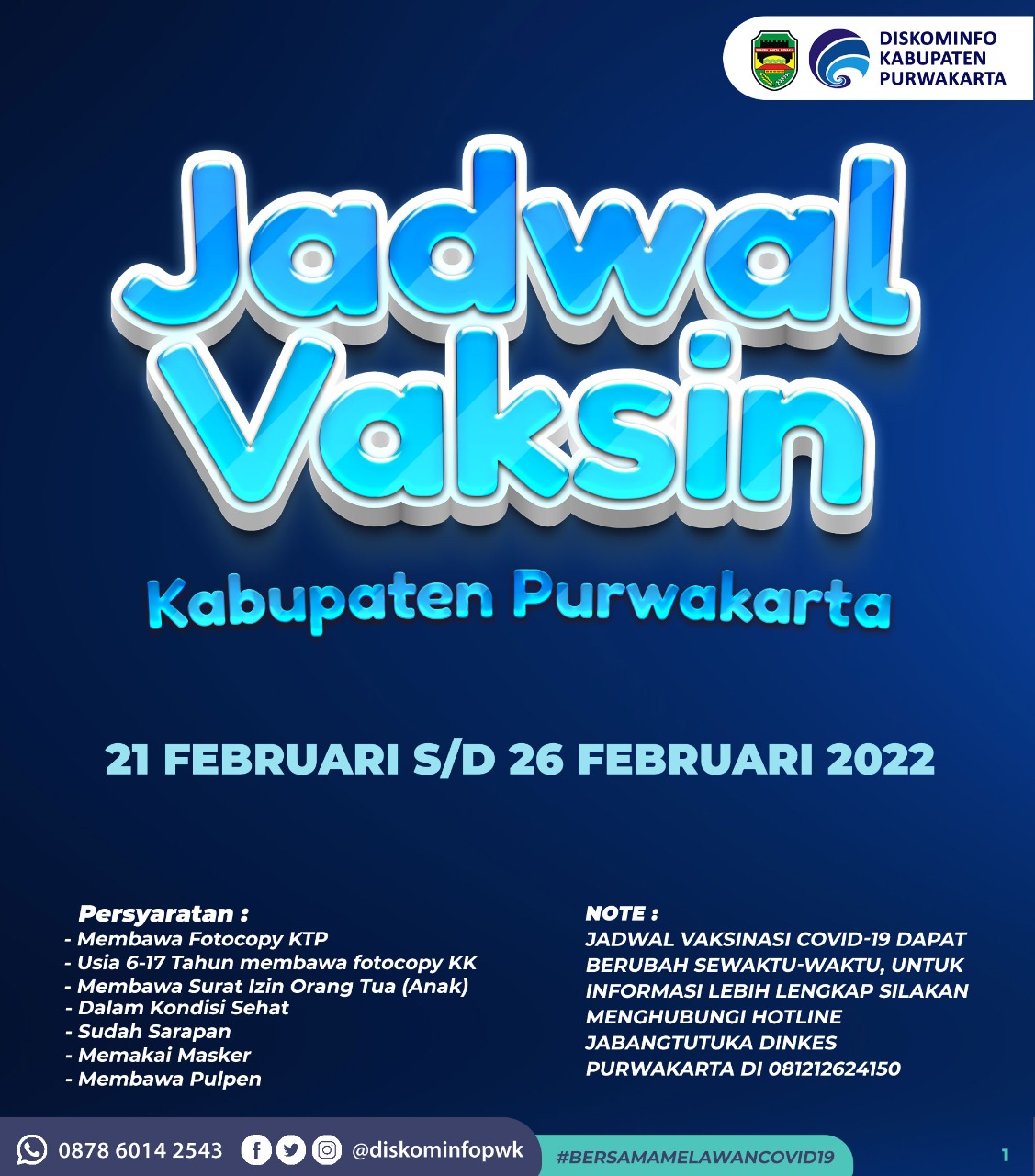 Jadwal Vaksin Covid-19