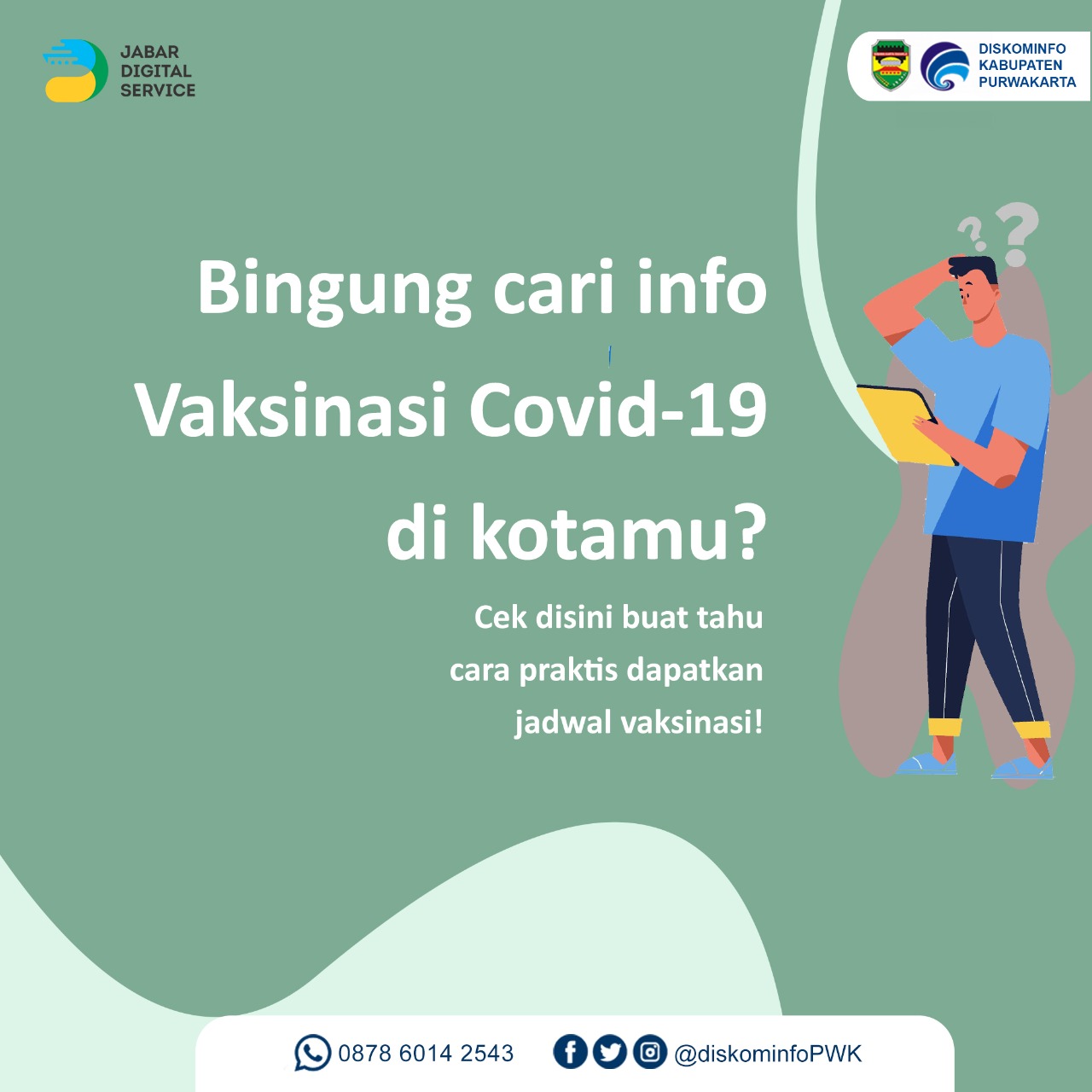 Bingung Cari Info Vaksin Covid-19 di Kotamu
