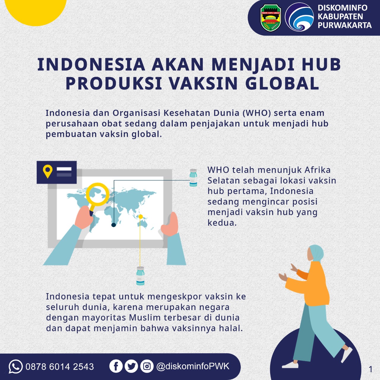 Indonesia Akan Menjadi Hub Produksi Vaksin Global