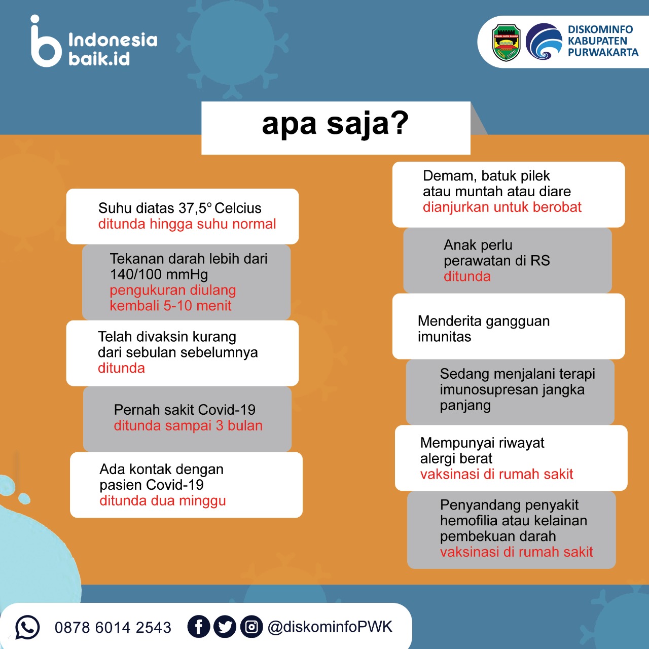 Anak Tidak Boleh Ditunda Vaksin Covid-19,jika