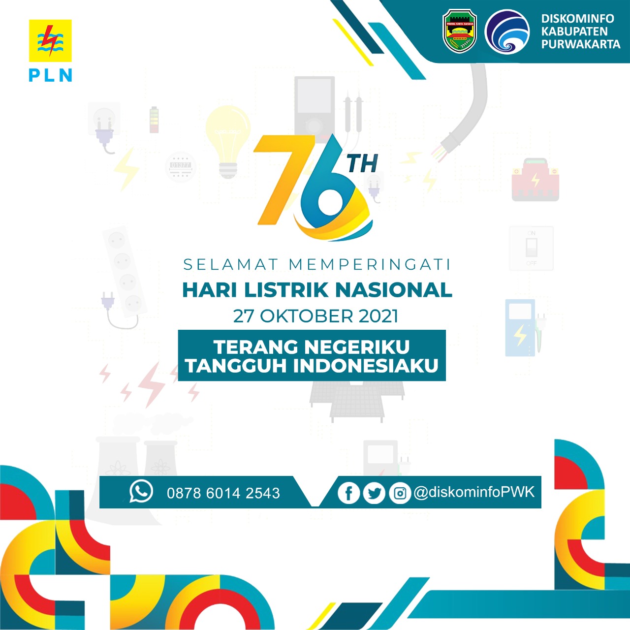 Selamat Memperingati Hari Listrik Nasional 27 Oktober 2021