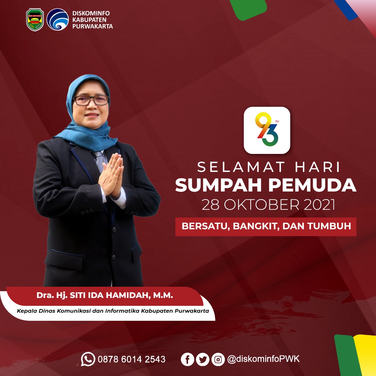 Selamat Hari Sumpah Pemuda 28 Oktober 2021