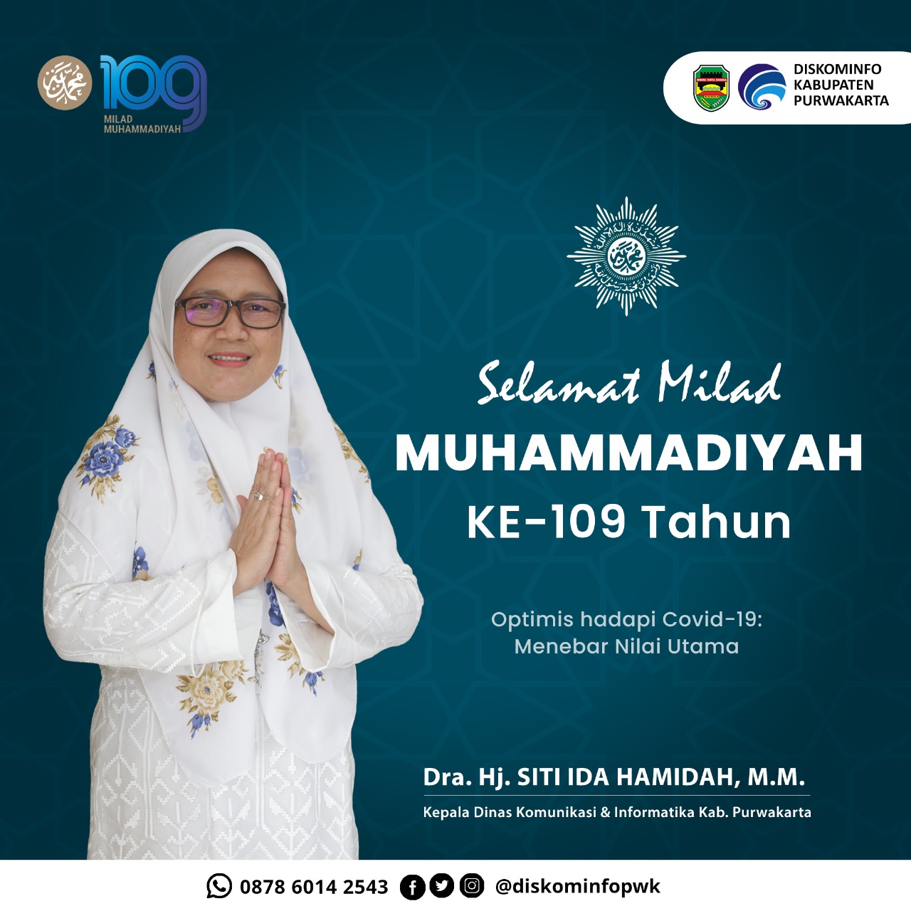 Selamat Milad MUHAMMADIYAH ke 109
