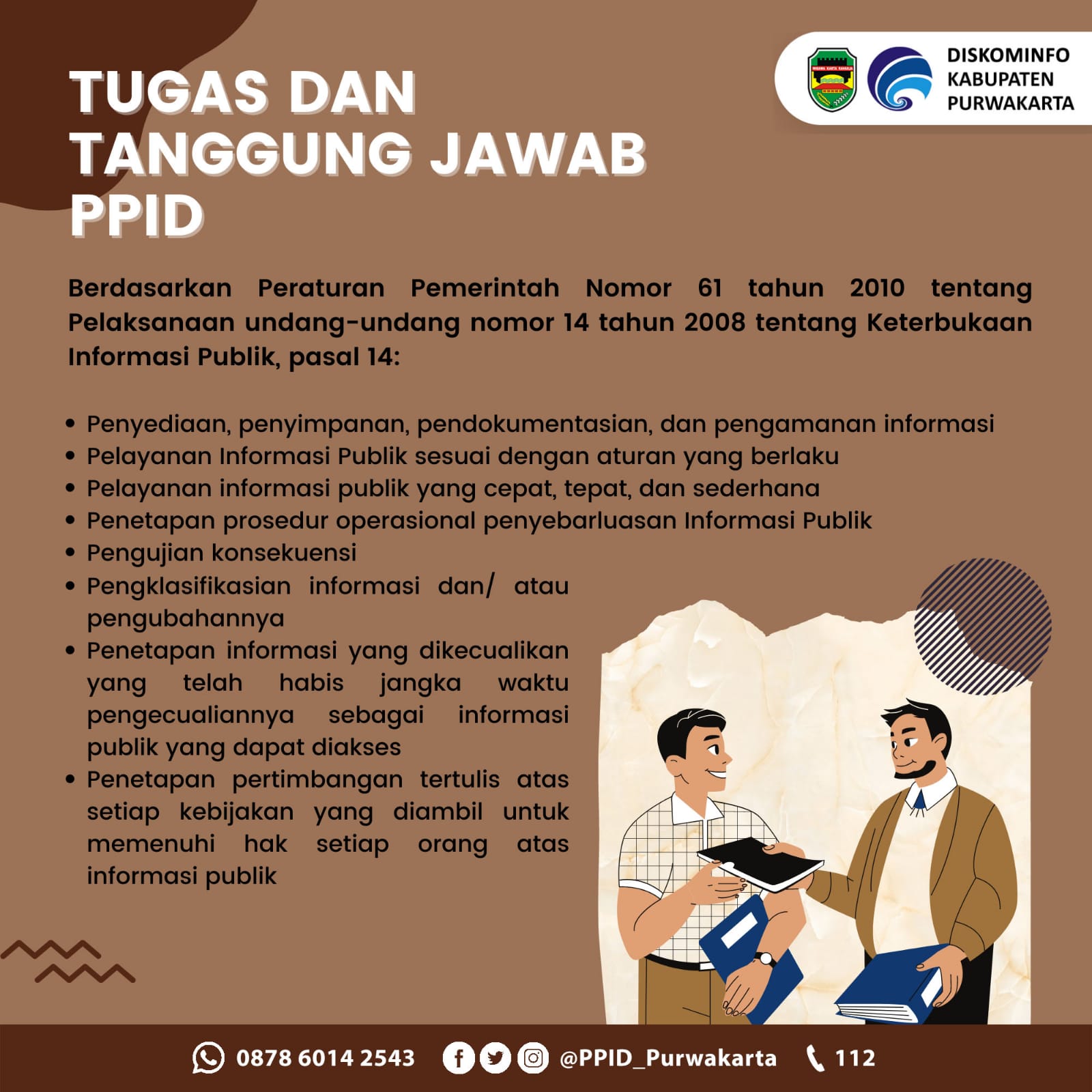 Tugas dan Tanggung Jawab PPID